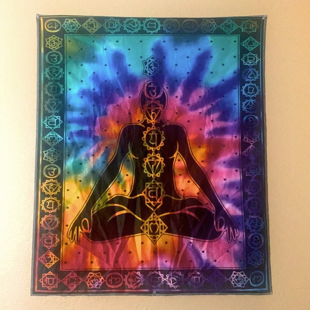 Tapestry Chakra Spiritual Rainbow